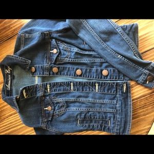 XS American eagle jean jacket